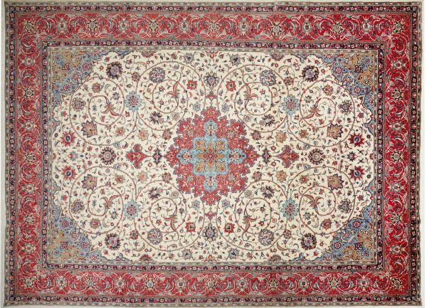 Perzijski tepih – ručno tkan luksuzni vuneni tepih 418 x 308 cm