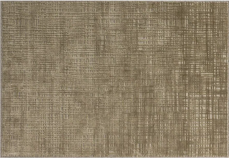 Tepih NEXUS elegantni bež-taupe tepih s florom od 100% viskoze, bazom od 95% vune i 5% poliamida te finom reljefnom teksturom.