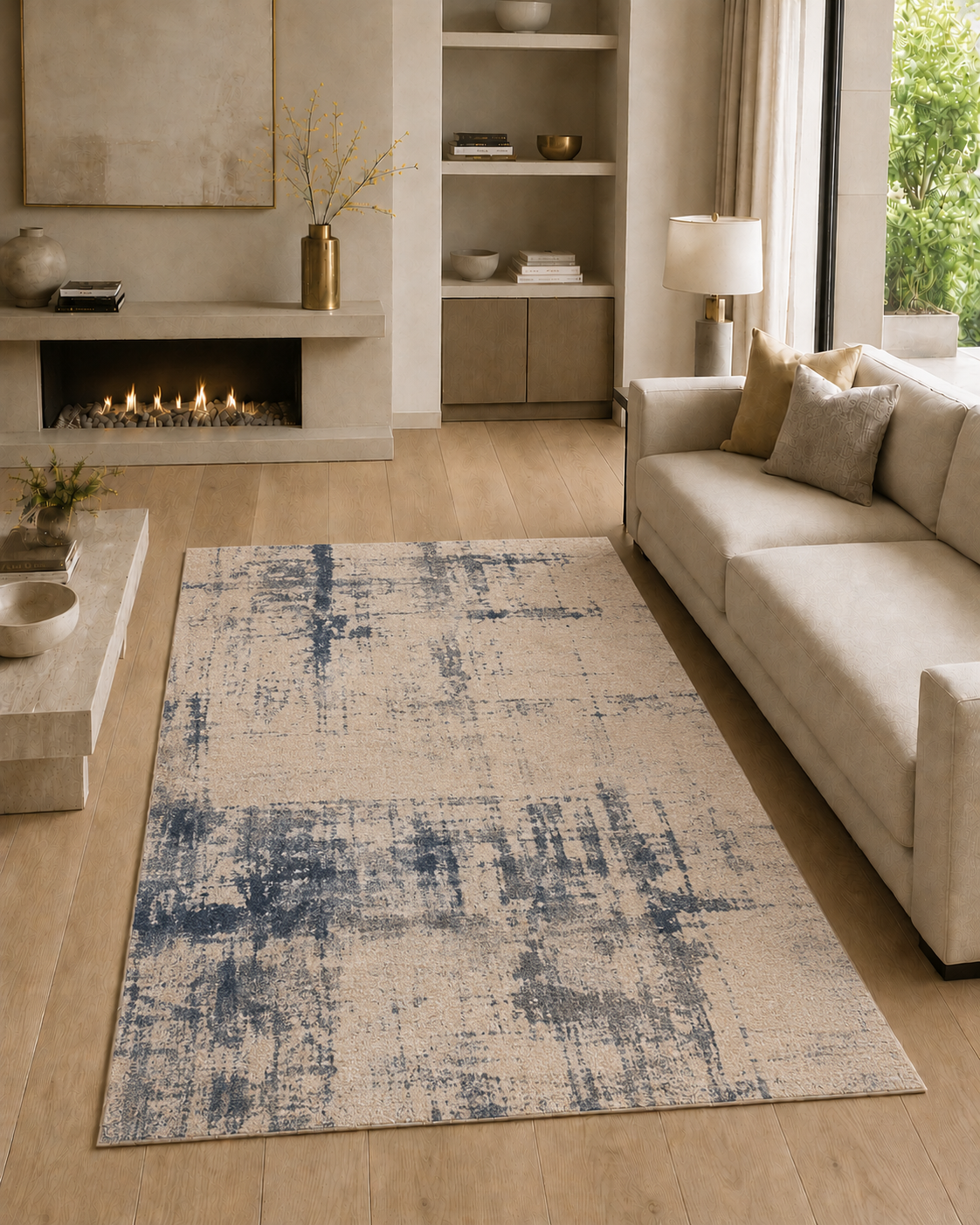Vuneni Tepih Blu moderni vintage tepih u plavim, ivory, bež i sivim tonovima, izrađen od 100% prirodne vune, s mekanom baršunastom površinom.Vuneni Tepih Blu moderni vintage tepih u plavim, ivory, bež i sivim tonovima, izrađen od 100% prirodne vune, s mekanom baršunastom površinom.Vuneni Tepih Blu moderni vintage tepih u plavim, ivory, bež i sivim tonovima, izrađen od 100% prirodne vune, s mekanom baršunastom površinom.Vuneni Tepih Blu moderni vintage tepih u plavim, ivory, bež i sivim tonovima, izrađen od 100% prirodne vune, s mekanom baršunastom površinom.Vuneni Tepih Blu moderni vintage tepih u plavim, ivory, bež i sivim tonovima, izrađen od 100% prirodne vune, s mekanom baršunastom površinom.