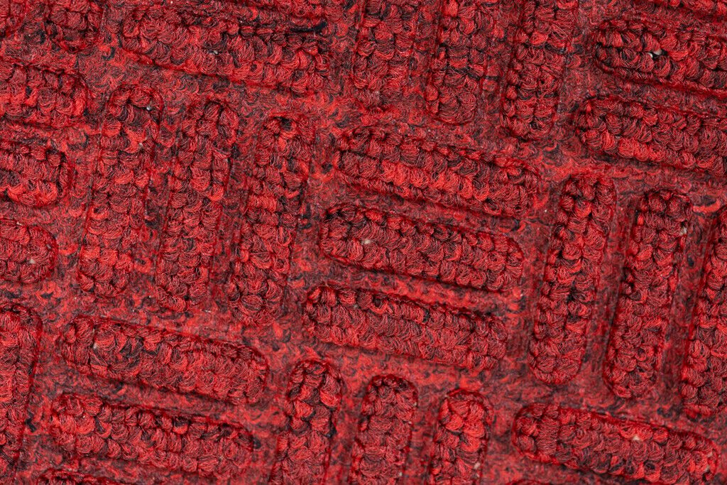 Vanjski Otirač MODERN 40x60 cm s reljefnom polipropilenskom površinom modernog pletenog uzorka i stabilnom gumenom podlogom