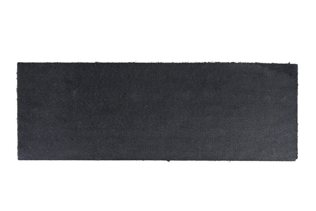 Kokosov Otirač HOME LIME 26x75 cm zelene boje s natpisom HOME, prirodnim kokosovim vlaknima i vinilnom podlogom