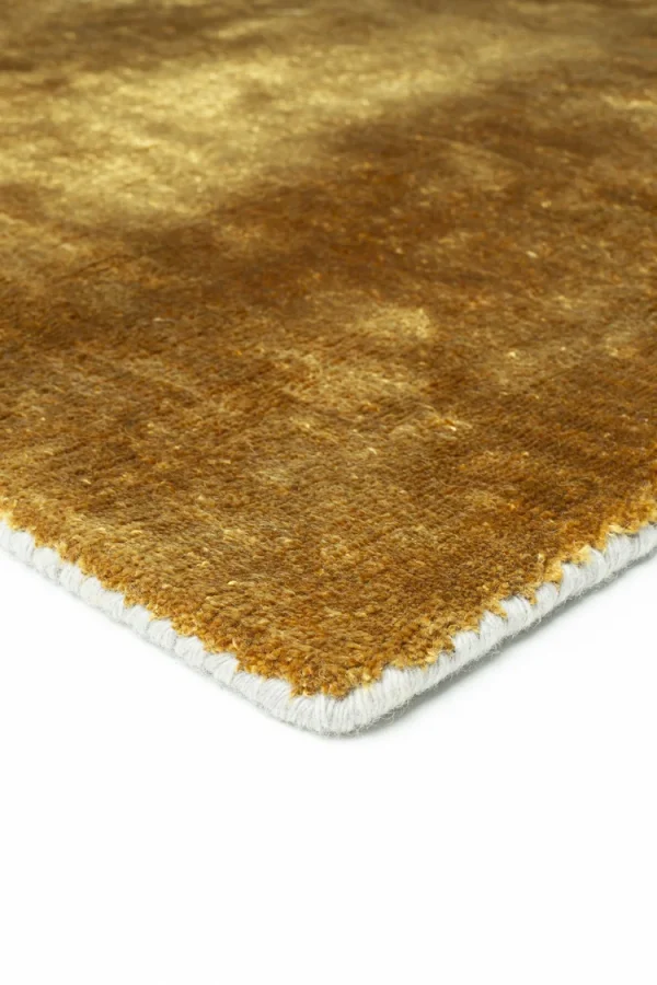 Tepih od Bambusove Svile Ligne Pure GLOW GOLD